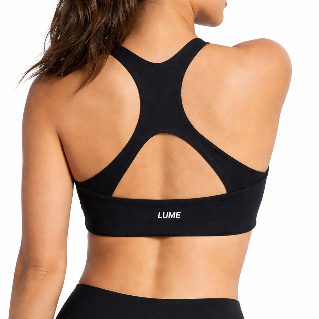LUME Flow Bra Black