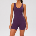 Sculpt Shorts Set  Plum