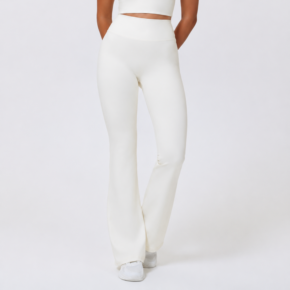 Longline Flare Pant Ivory