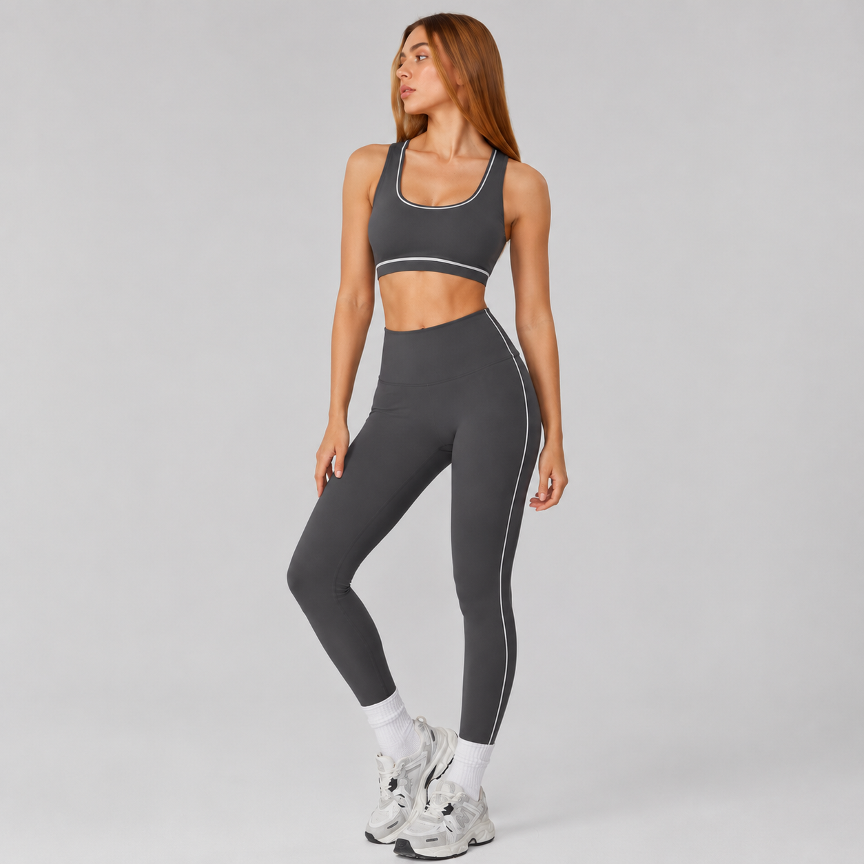 Performance 3-Piece Set Charcoal Grey