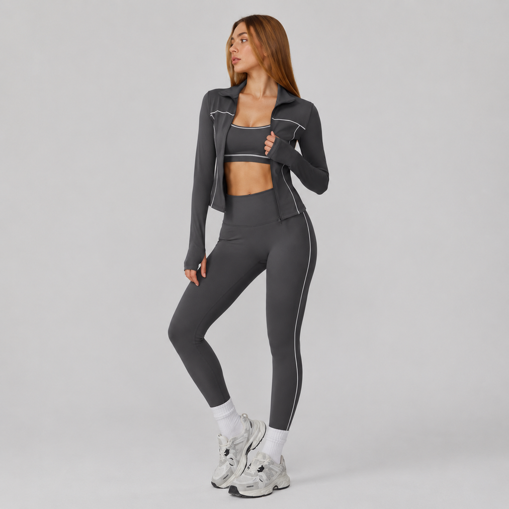 Performance 3-Piece Set Charcoal Grey